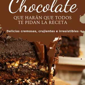 Imagen de portada para Ebook 5 Recetas de Chocolate que Harán que Todos Te Pidan la Receta