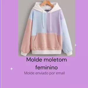 Imagem de capa para o Ebook MOLDE MOLETOM CANGURU C/ CAPUZ FEMININO 