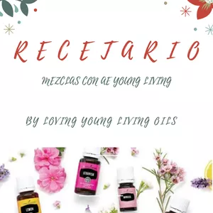 Imagen de portada para Ebook Recetario de mezclas aceites Young Living