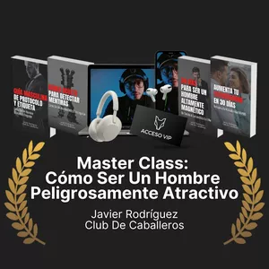 Imagen de portada para Curso online Cómo Ser Un Hombre Peligrosamente Atractivo Para Las Mujeres