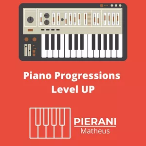 Imagem de capa para o Curso online Piano Progressões Level Up! 