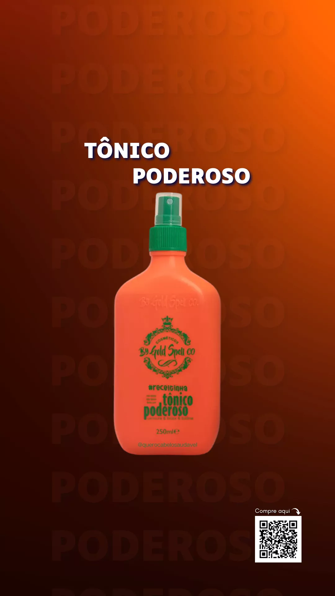 Tônico Poderoso Gold Spell