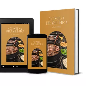 Imagem de capa para o Ebook Comida Brasileira - Brazilian Food