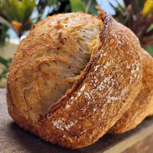 Imagem de capa para o Curso online Meu Primeiro Pão Caseiro de Fermento Natural  