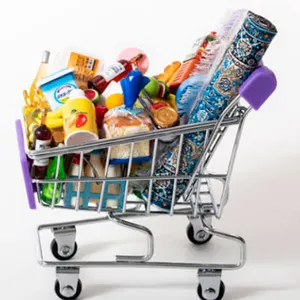 Imagem de capa para o Ebook Compra consciente no supermercado 