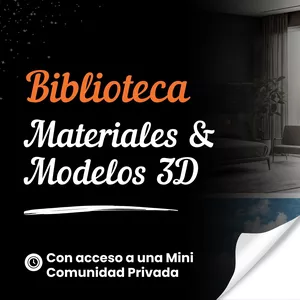 Imagen de portada para Curso online Bibliotecas Secretas de Materiales y Modelos 3D