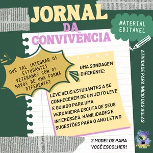 Imagem de capa para o Ebook Jornal da Convivência