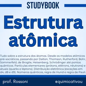 Imagem de capa para o Ebook Studybook Estrutura atômica