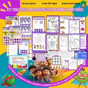 Imagen de portada para Ebook Kit Educativo: Alimentación Saludable para Niños