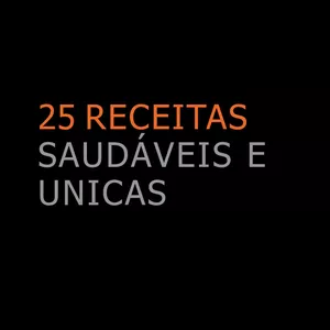 Imagem de capa para o Ebook 25 Receitas Fit