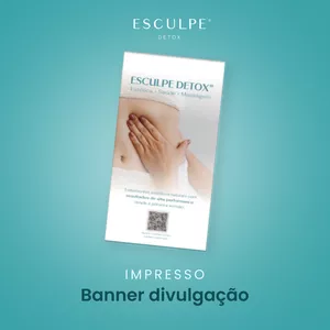 Imagem de capa para o Curso online 1 Banner de Divulgação do Método Esculpe Detox