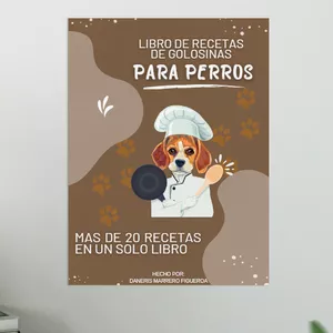 Imagen de portada para Ebook Libro de Recetas para Perros
