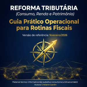Imagem de capa para o Ebook REFORMA TRIBUTÁRIA - Consumo, Renda e Patrimônio