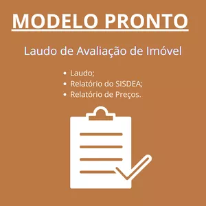 Imagem de capa para o Ebook Laudo de Avaliação de Imóvel
