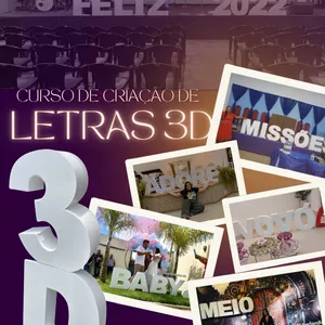 Curso Curso de Letras 3D