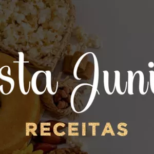 Imagem de capa para o Ebook E-book de receitas saudáveis de Festa Junina
