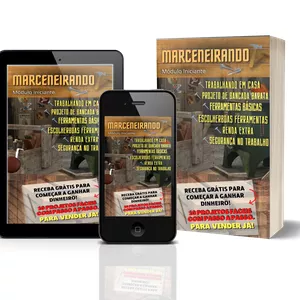 Imagem de capa para o Ebook Curso Marceneirando