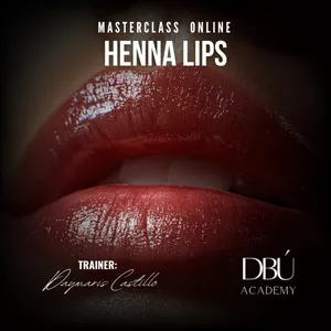 Imagen de portada para Curso online Curso de Henna Lips