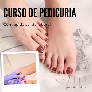 Imagen de portada para Curso online Curso de pedicuria 