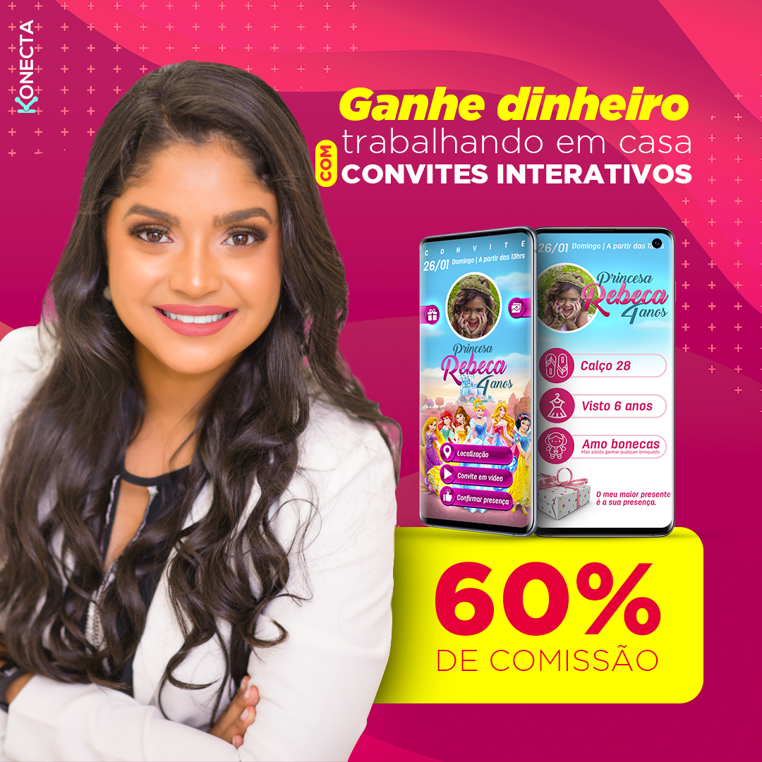 Imagem do curso Ganhe dinheiro trabalhando em casa com convites interativos