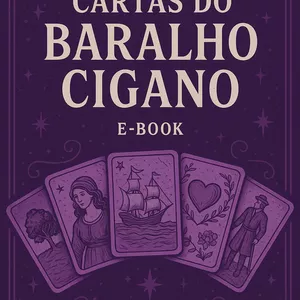 Imagem de capa para o Ebook Cartas do Baralho cigano E-Book