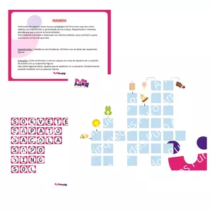 Imagem de capa para o Ebook Cruzadinha letra S