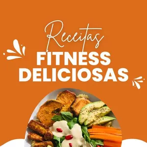 Imagem de capa para o Ebook Receitas Fitness deliciosas