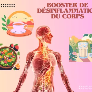 Image de couverture pour le Cours en ligne Booster de Désinflammation du Corps