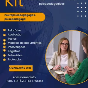 Imagem do curso Pacote Completo de Documentos para Profissionais da Psicopedagogia e Neuropsicopedagogia
