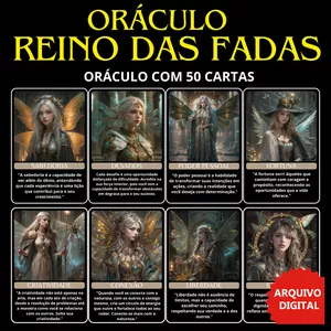 Imagem de capa para o Curso online Oráculo Mensagens - Reino das Fadas
