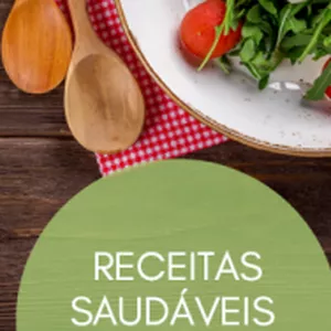 Imagem de capa para o Ebook Receitas Saudaveis
