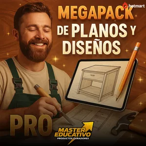 Imagen de portada para Ebook MEGAPACK DE PLANOS Y DISEÑOS PRO