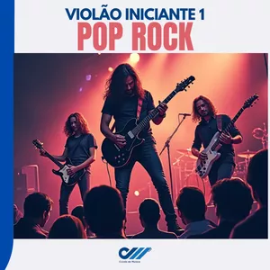 Imagem de capa para o Ebook 20 Cifras - Pop Rock - Inciante 1  (2 a 4 Acordes)