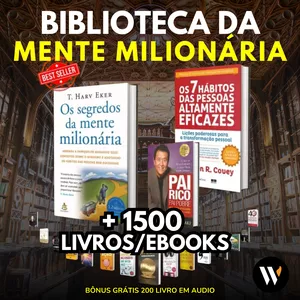 Imagem de capa para o Ebook Biblioteca da Mente Milionária 1500 Livros/Ebooks