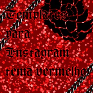 Imagem de capa para o Ebook template personalizado tema vermelho