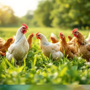 Imagem de capa para o Ebook Ebook sobre Alimentação sustentável  para Galinhas Caipiras ra 