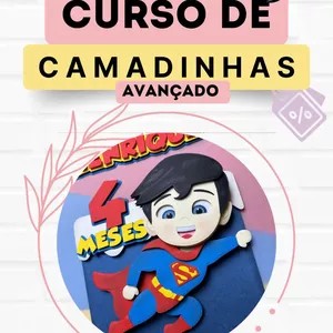 Imagem de capa para o Curso online Curso de Topo de Bolo em Camadas (Avançado)
