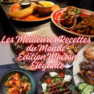 Image de couverture pour le Ebook Les Meilleures Recettes du Monde Édition Maison Élégante