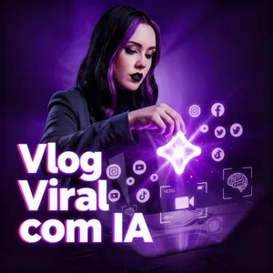 Imagem do curso Vlog Viral com IA - Curso prático de criação de vídeos com IA