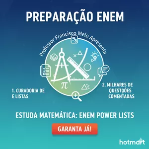 Imagem de capa para o Ebook Estuda Matemática: ENEM POWER LISTS
