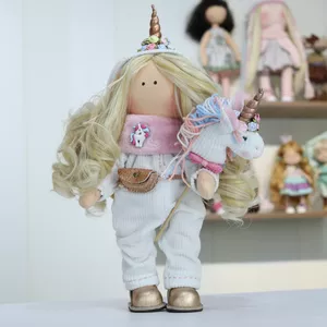 Imagem de capa para o Curso online Boneca Unicórnio