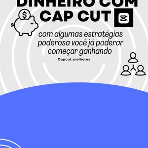 Imagem de capa para o Curso online Ganhe dinheiro com o cap cut