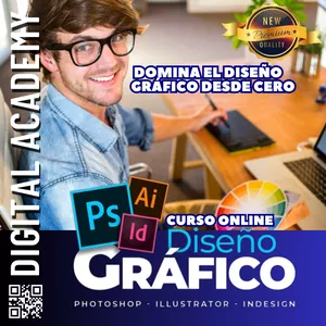 Imagen de portada para Curso online Diseño Gráfico Profesional 3 en 1