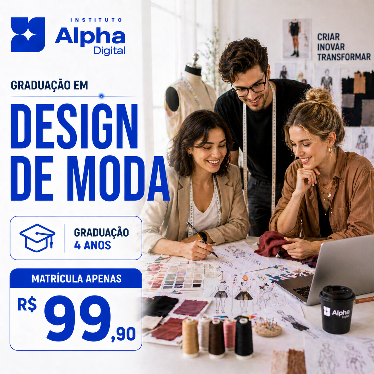 Imagem do curso Design de Moda