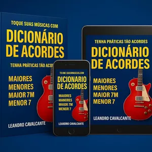 Imagem de capa para o Ebook Dicionário de Acordes: Toque suas Músicas com Facilidade (Livro Digital)
