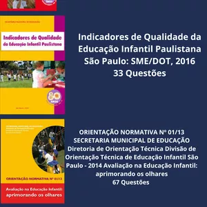 Imagem de capa para o Ebook Combo de perguntas e respostas, com 130 questões no total.