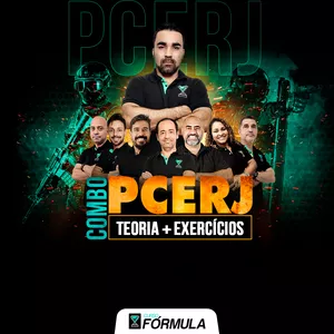 Imagem de capa para o Curso online COMBO FOCO PCERJ - Teoria + Exercícios
