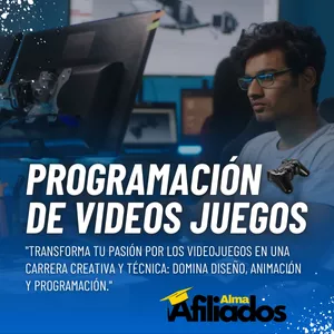 Imagen de portada para Curso online ▶Diseño, Animación y Programación de Videos Juegos