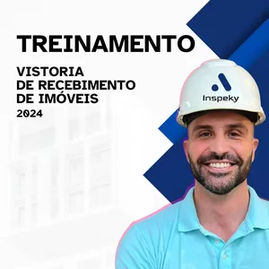 Imagem de Treinamento de Vistoria de Recebimento de Imóveis criado por Inspeky na hotmart
