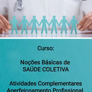 Imagem de capa para o Curso online Curso: Noções Básicas de Saúde Coletiva